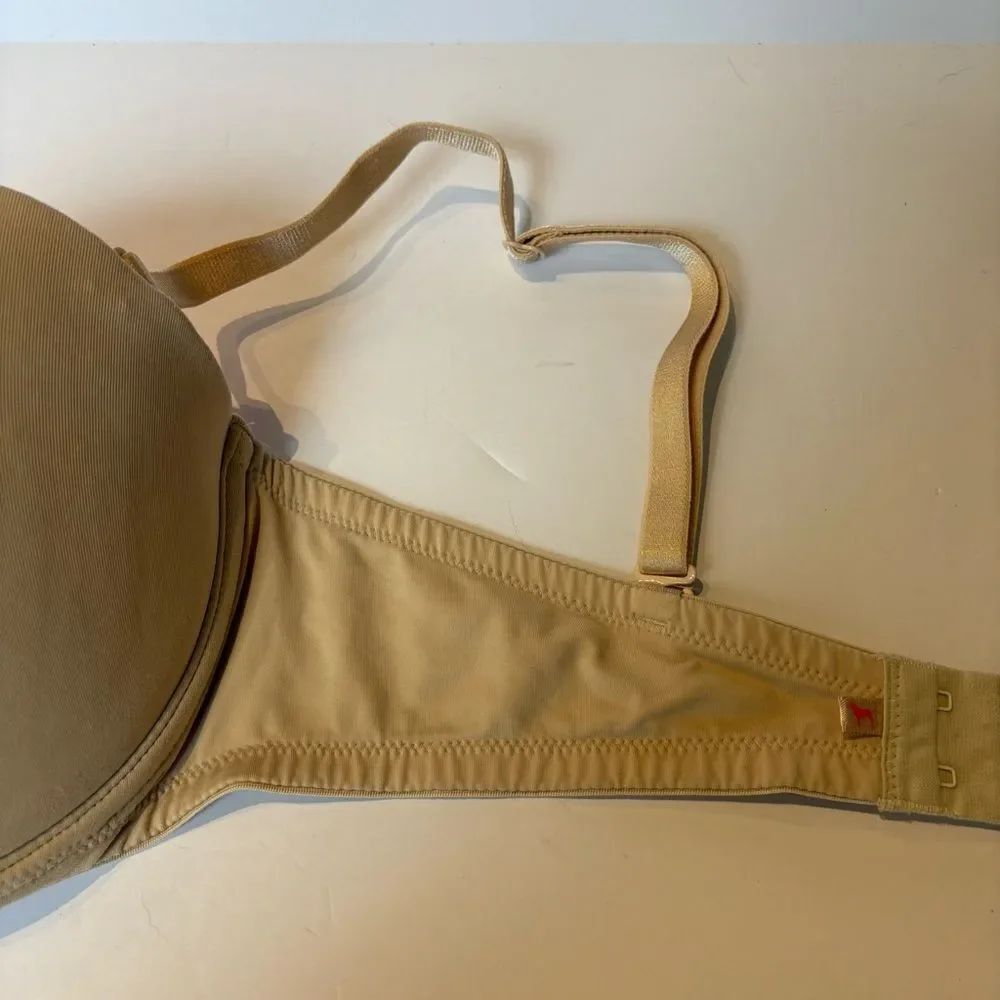 PINK Victoria's Secret Wear Everywhere Multiway Push-up Tan Bra Size 36D - Picture 5 of 7